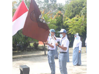 Pelantikan osis sman1 km
