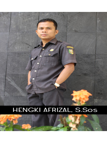 hengki aprizal, s.sos